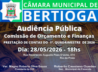 Audiência Pública COF - 1º Quadrimestre 2026
