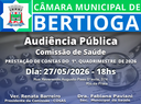Audiência Pública da Saúde - 1º Quadrimestre de 2026