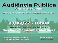 Audiência Publica da Saúde - 23/02/2022