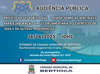 Audiência Pública PL nº 28/2023 - 26/06/2023